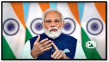 India is indeed the mother of democracy  says modi citing mahabharata  vedas