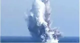 North korea claims another test of underwater nuclear drone
