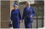 British royals gather for first easter of king charles' reign