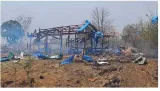 Myanmar's junta confirms air strike that reportedly killed 50