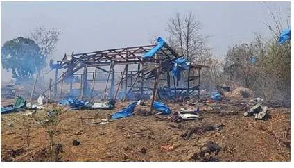 Myanmar's junta confirms air strike that reportedly killed 50