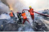 In dhaka’s mushrooming crowded markets  fear of fire always lingers
