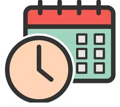 Scheduled - Included in or planned according to a schedule.