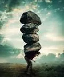 Struggle - Striving to achieve or attain something in the face of difficulty or resistance.