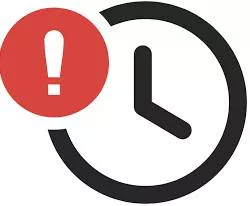 Delayed - Make (someone or something) late or slow.