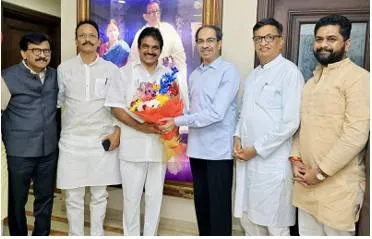 Congress leader k c  venugopal meets uddhav amid differences