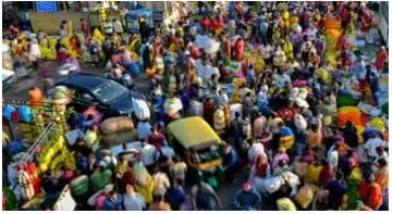 India population to surpass china mid year