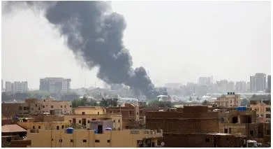 Sudan’s capital hit by blasts as conflict enters fourth day