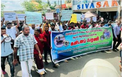 Tamil parties flag escalating attacks on temples in northern sri lanka