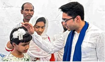 Party workers’ scuffle mars trinamool’s new outreach programme
