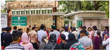 Hoax bomb email triggers panic at dps  mathura road