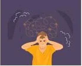 Agitation - Make (someone) troubled or nervous.