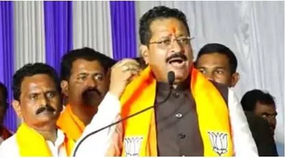 Bjp mla calls sonia gandhi a ‘vish kanya’  pak agent  cong asks pm to expel him