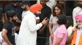 Navjot sidhu joins protesting wrestlers at jantar mantar  ‘fight is for…’