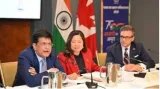 Piyush goyal  mary ng host ceos roundtable in toronto