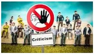 Criticism  - What you think is bad about somebody/something.