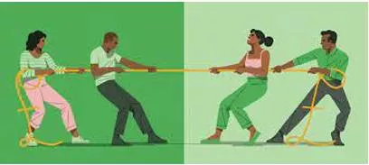 Contested - Engage in competition to attain (a position of power).