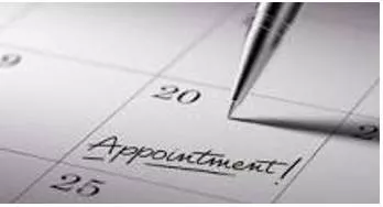 Appointed - Decided on beforehand