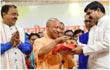 Bjp wins big in u p  local body polls  victory signifies faith in pro people policies  says cm