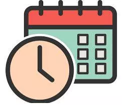 Scheduled - Included in or planned according to a schedule.