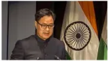 After cabinet rejig  kiren rijiju's regards to pm modi  cji chandrachud  ‘been a privilege’