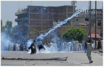Pro imran protesters to be tried in military courts
