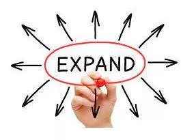 Expansion - To become or to make something bigger.
