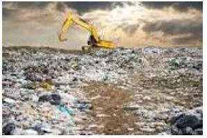 Dumped - Deposit or dispose of (rubbish, waste, or unwanted material), typically in a careless or hurried way.