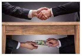 Corruption - Dishonest or immoral behaviour or activities.
