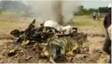 India air force's trainer jet crashes in karnataka  both pilots land safely