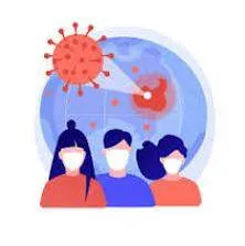 Pandemic - A widespread occurrence of an infectious disease over a whole country or the world at a particular time.
