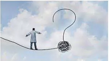 Uncertainty - Lack of sureness about someone or something.