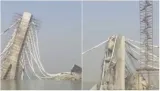 New visuals show wreckage of collapsed bihar bridge in ganga  one guard reported 'missing'
