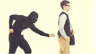 Snatched - Quickly seize (something) in a rude or eager way.
