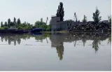 Frontline dam blown up in kherson  russia  ukraine blame each other
