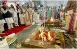 Ttd performs bhoomi puja for balaji temple in navi mumbai