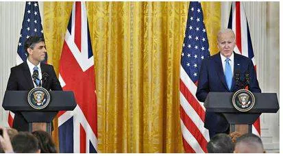 U s   u k  forge ‘atlantic declaration’ to boost ties