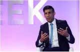 U k  pm sunak hits back at johnson over honours list