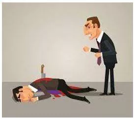 Stabbed - Thrust a knife or other pointed weapon into (someone) so as to wound or kill.