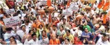 Bjp workers flood jal board office over drinking water ‘crisis’
