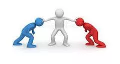 Restraint - Intended to keep someone under control or prevent someone from doing something.