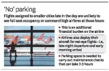 Airlines battle problem of ‘parking full’