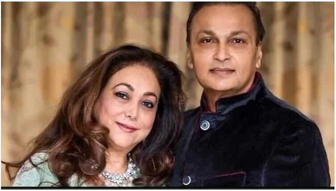 After anil ambani  wife tina ambani appears before ed in foreign exchange violation case