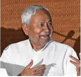 Nitish meets bihar governor amid talk of cabinet expansion