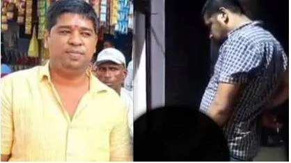 Madhya pradesh man seen urinating on labourer arrested  father claims pravesh shukla's bjp connection