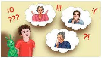 Expressed - to show something such as a feeling or an opinion by words or actions