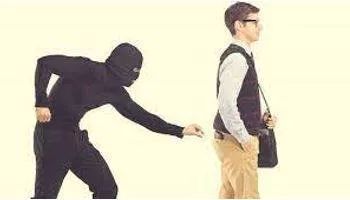 Snatched - Quickly seize (something) in a rude or eager way.