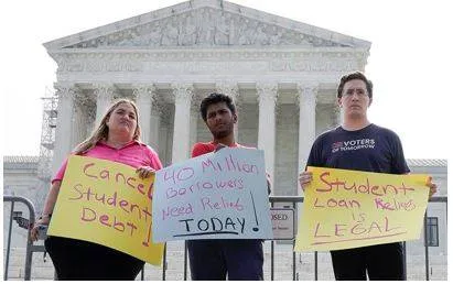 Sc rejects biden’s plan to wipe away $400 billion in student loan debt