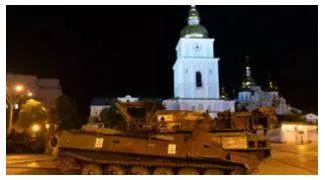 Russia targets kyiv in drone strike ahead of nato summit