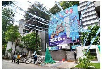 Ysrtp president to conclude 4 000 km padayatra this month